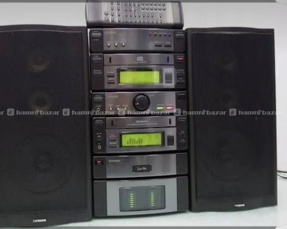 vintage Sanyo component hi-fi stereo system 2