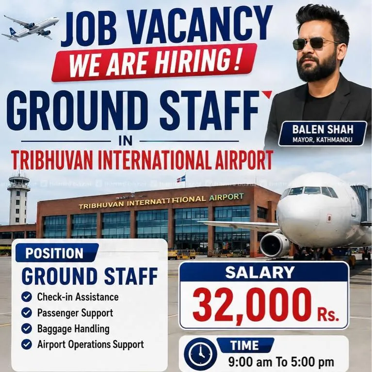Job In Airport In Ground Staff . 32,000 Rs.
Salary 2