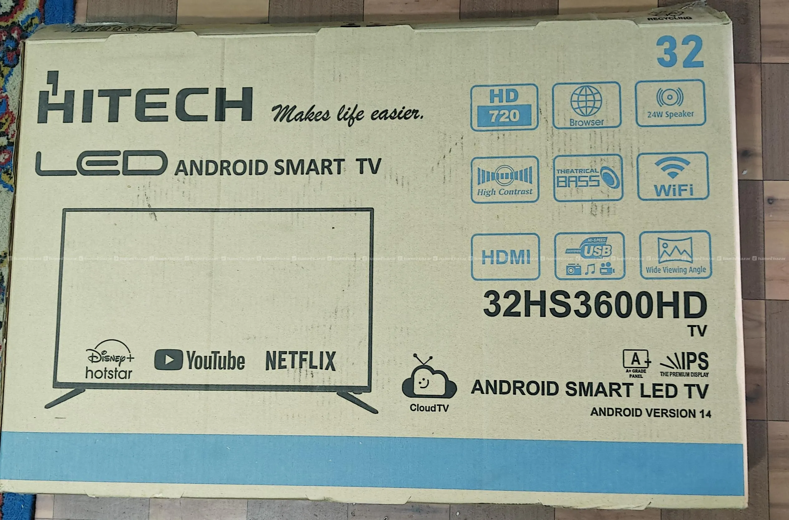 Hitech Smart TV 32 inch... 2