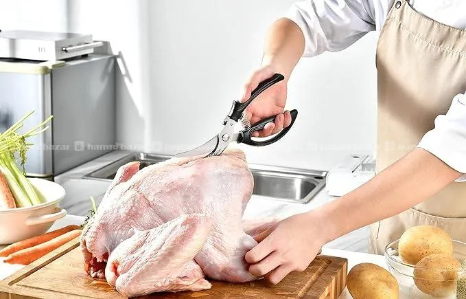 Kitchen Scissors | Heavy Duty Poultry Cutting 7