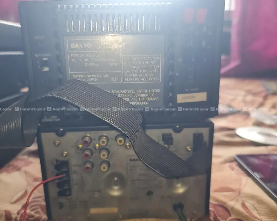 vintage Sanyo component hi-fi stereo system 7
