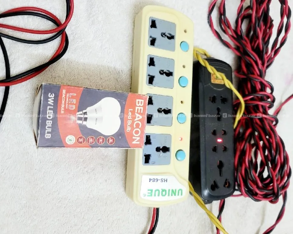 2 multi plug, 1 bulb with 8.5 miter wire on sale 3
