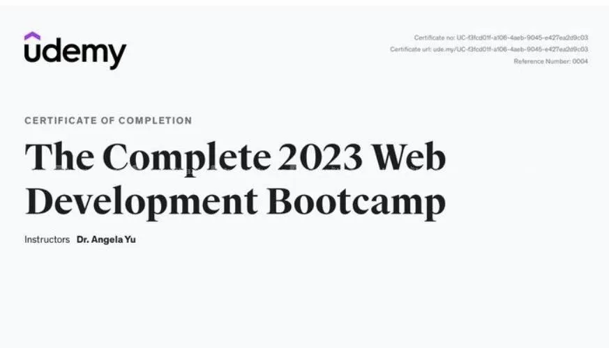 Udemy Courses With Certifications 2