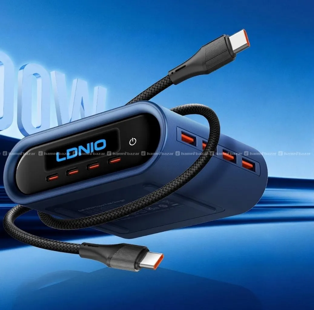 LDNIO Q17 GaN 100W Super Fast Desktop Charger 4