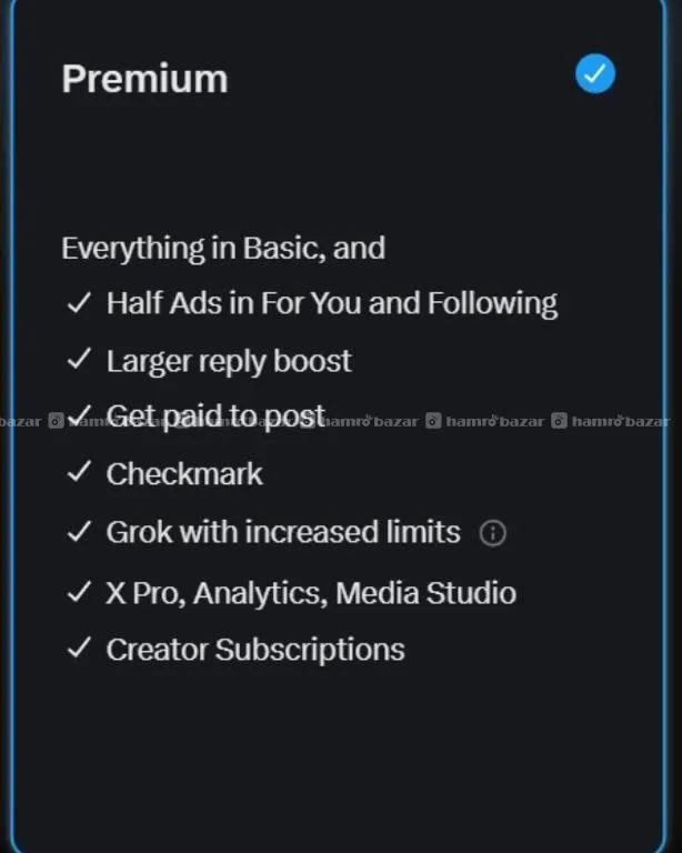 X(Twitter) Premium 4