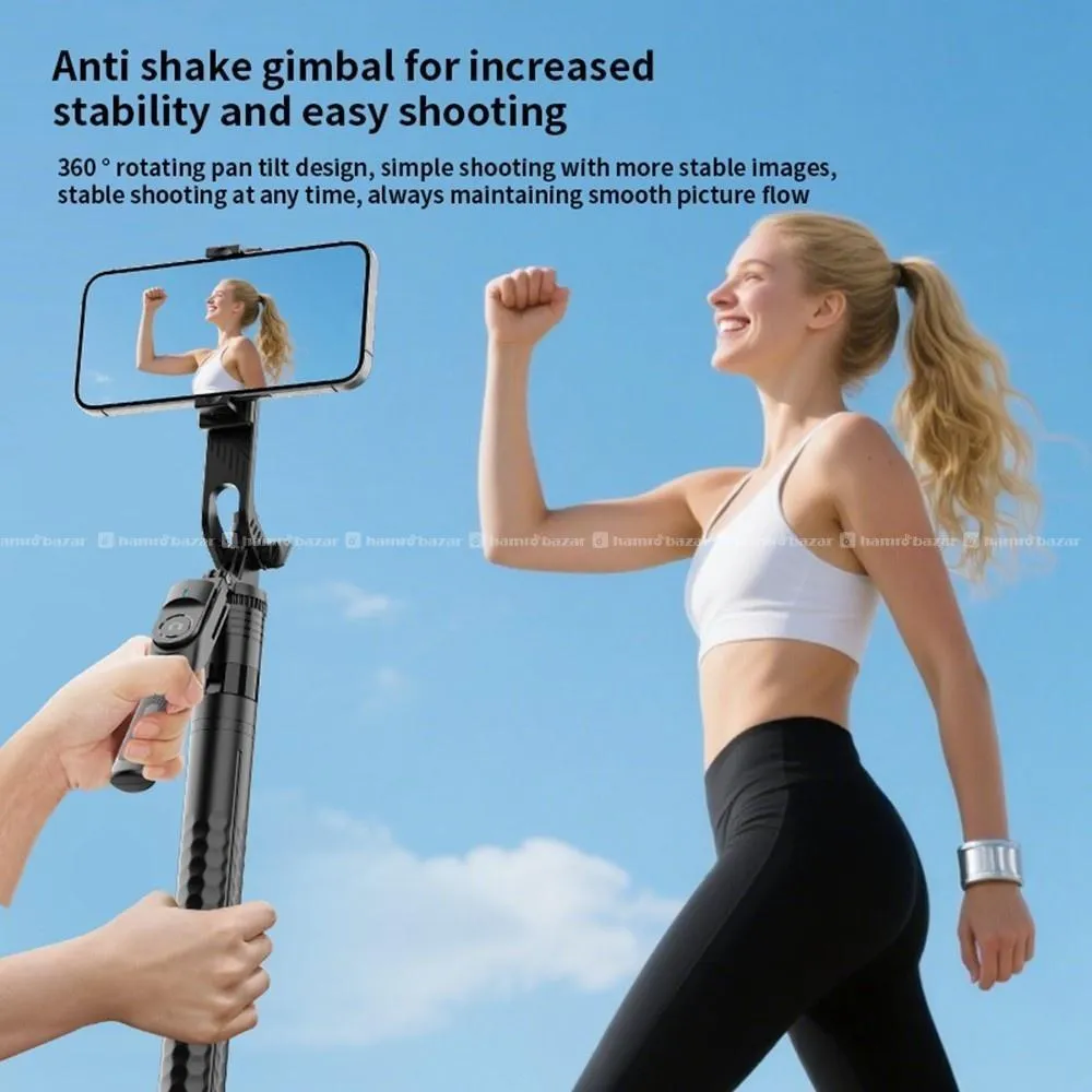 K50 1.9m Extendable Selfie Stick Tripod 2
