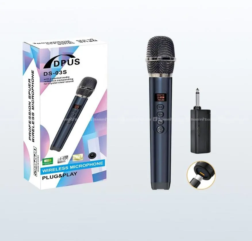 DPLUS DS 03S Wireless Microphone Plug And Play 2