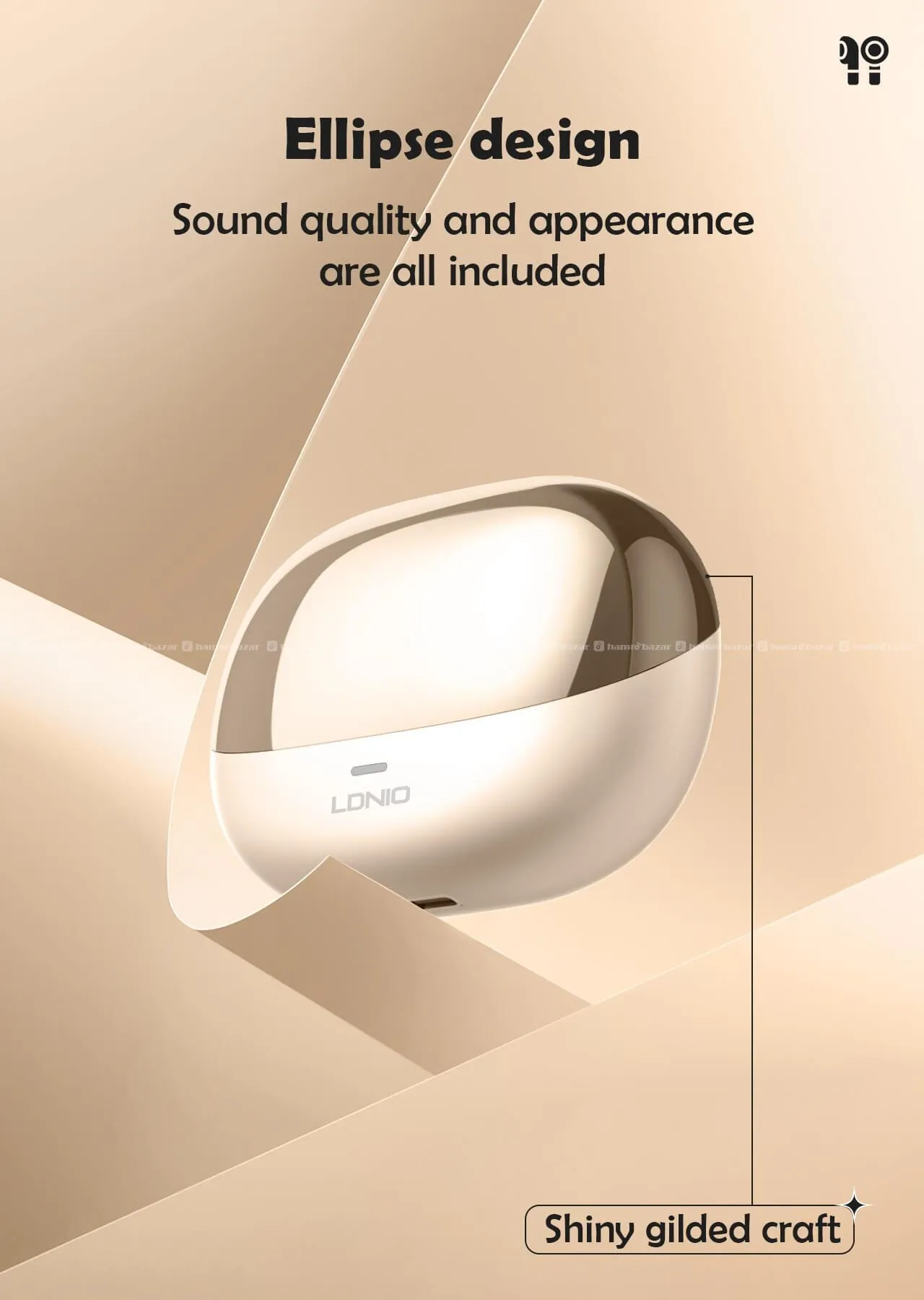 LDNIO T06 ANC Wireless Bluetooth Earbuds 6