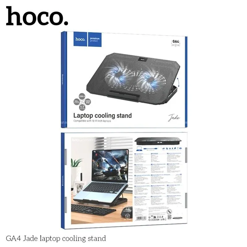 HOCO GA4 Jade Laptop Cooler Stand 5