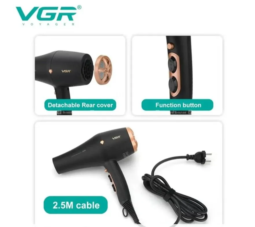 VGR V462 Powerful Electric Professional Hair Dryer 3