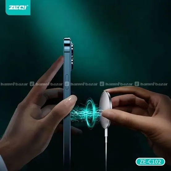 ZEQI C102 15W Magnetic Wireless Charger 4