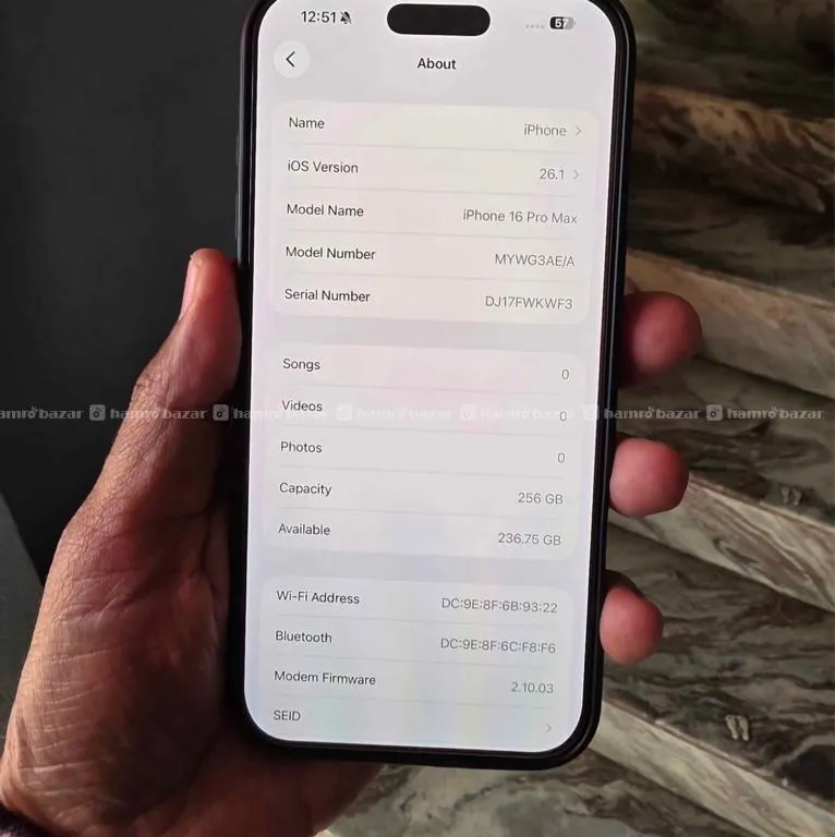 iPhone 16 Pro Max 256 GB 3