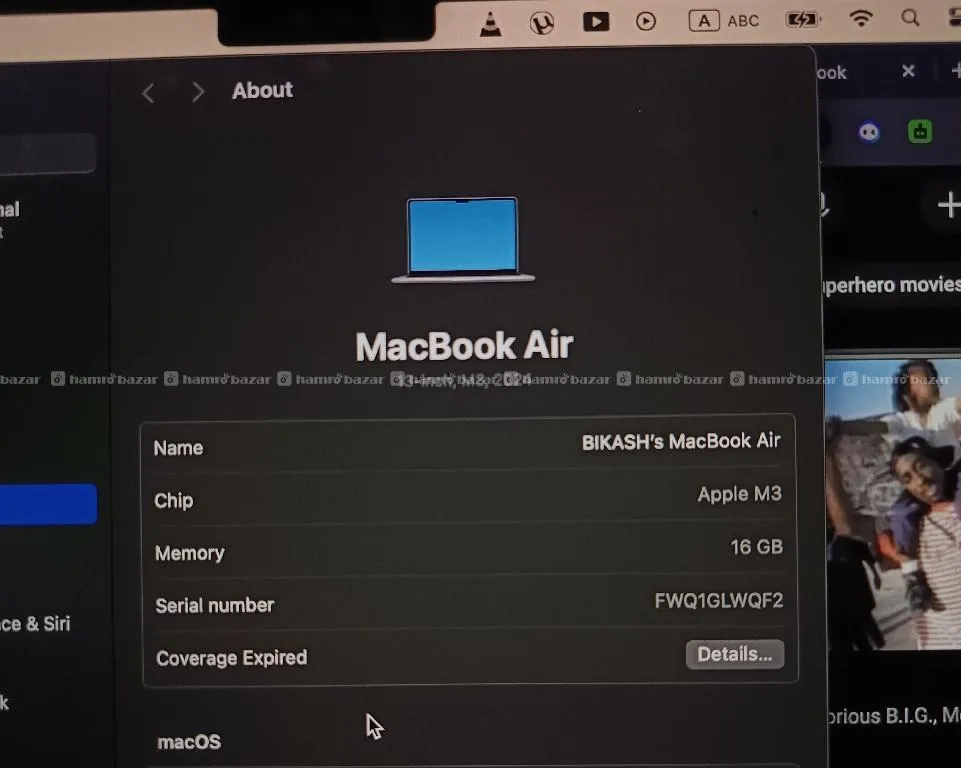 MACBOOK AIR M3 -FOR SALE !!! 3
