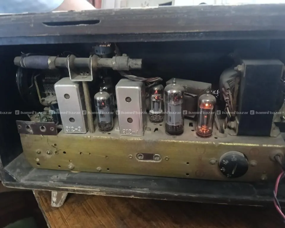 antique 100 years ago Mercury radio 6