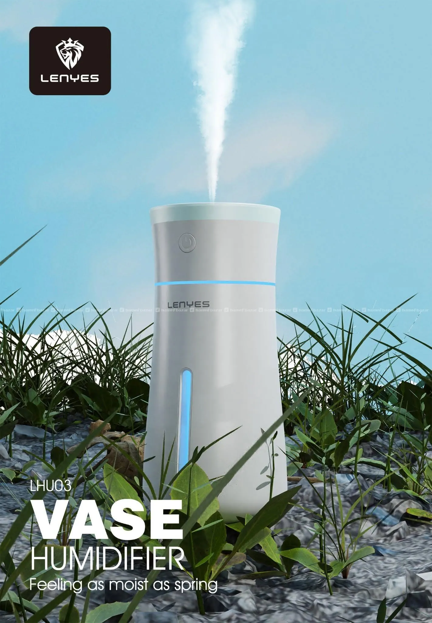 Air Humidifier & Aroma Diffuser 5