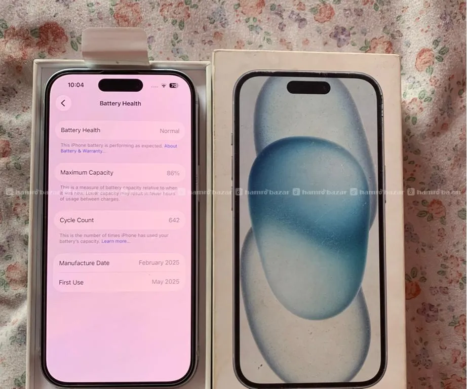 iPhone 15 128gb Box & Bill 2