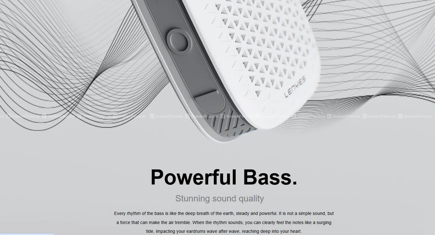 Bluetooth Speaker Clip-On | Lenyes S232 5