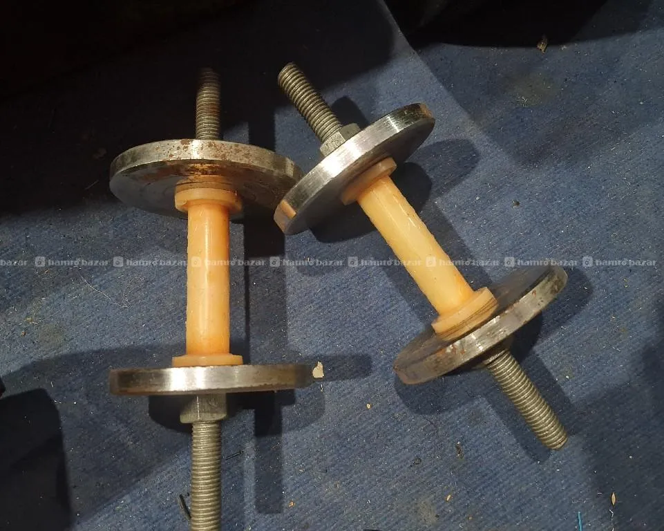 adjustable steel chrome-plated dumbbells 3