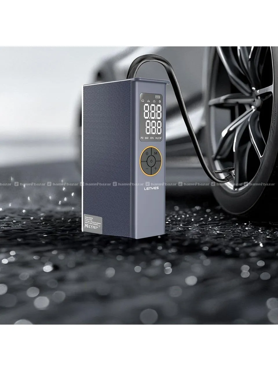 Jump Starter with Air Compressor 12V Car 2