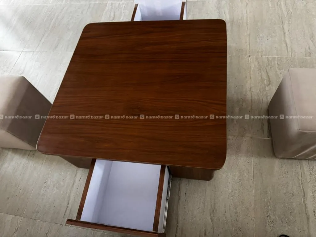 High-density (50) Sofa Set with Table And 2Stools 5