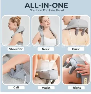 Neck and Back Massager with Heat, Shoulder Massage 4