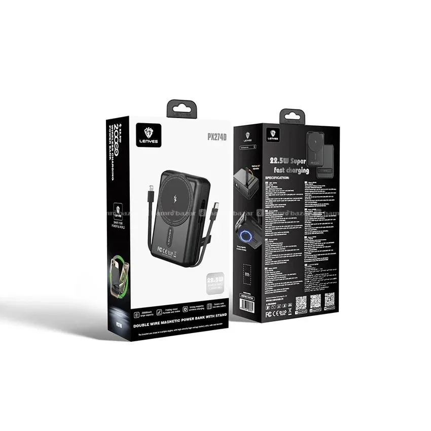 Power Bank 20000mAh Magnetic Wireless 5