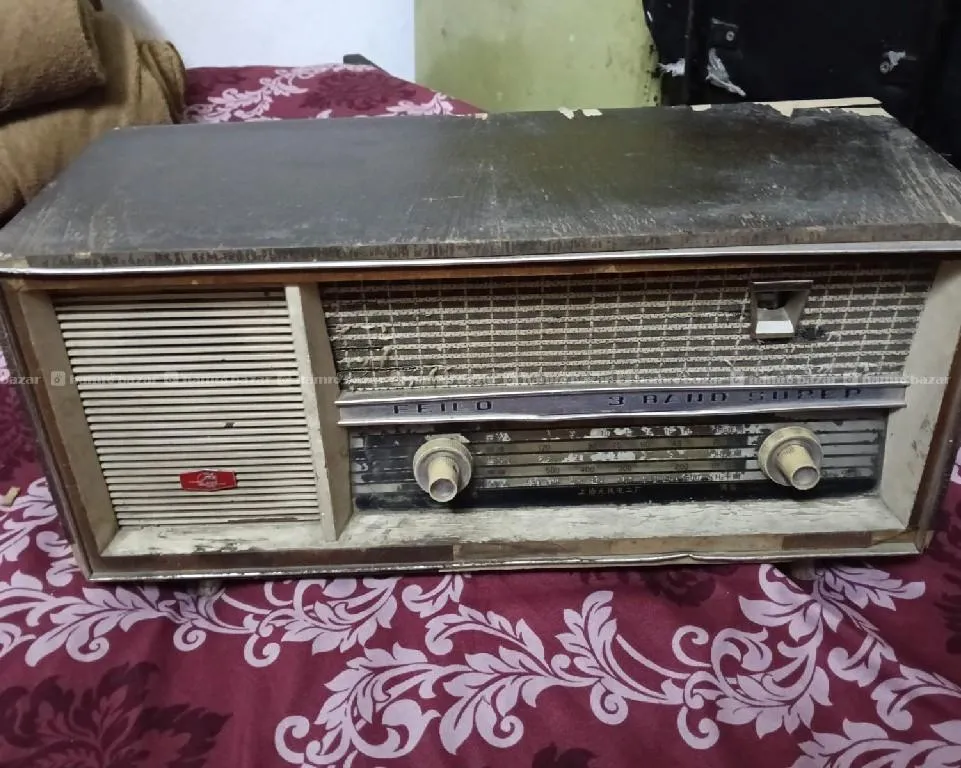 antique 100 years ago Mercury radio 5