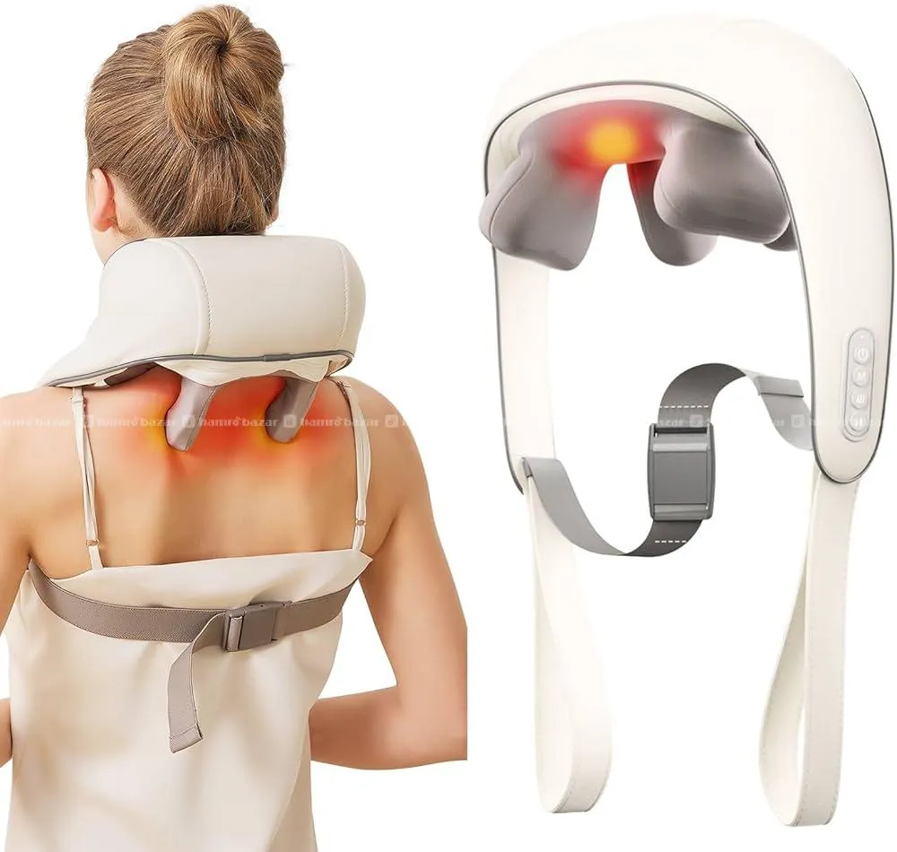 Neck and Back Massager with Heat, Shoulder Massage 3