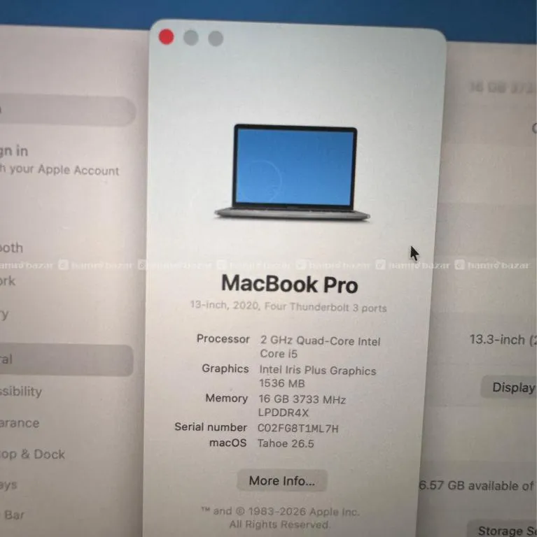 Mackbook Pro 2020 Model On sale 7
