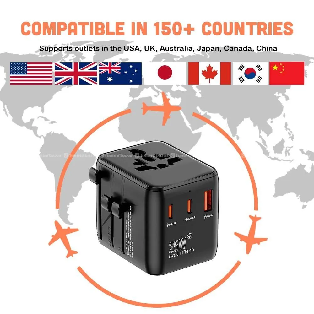 Charging Adapter 25W Universal for Travels 5