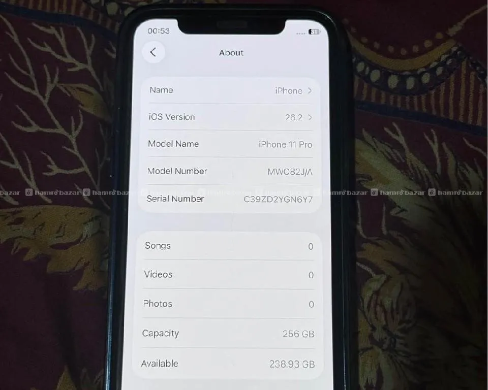 I phone 11 pro 3