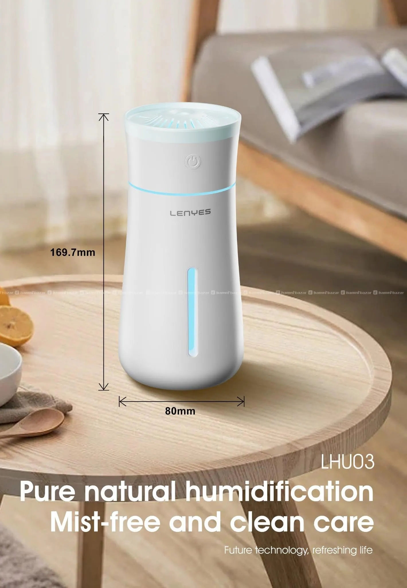 Air Humidifier & Aroma Diffuser 8