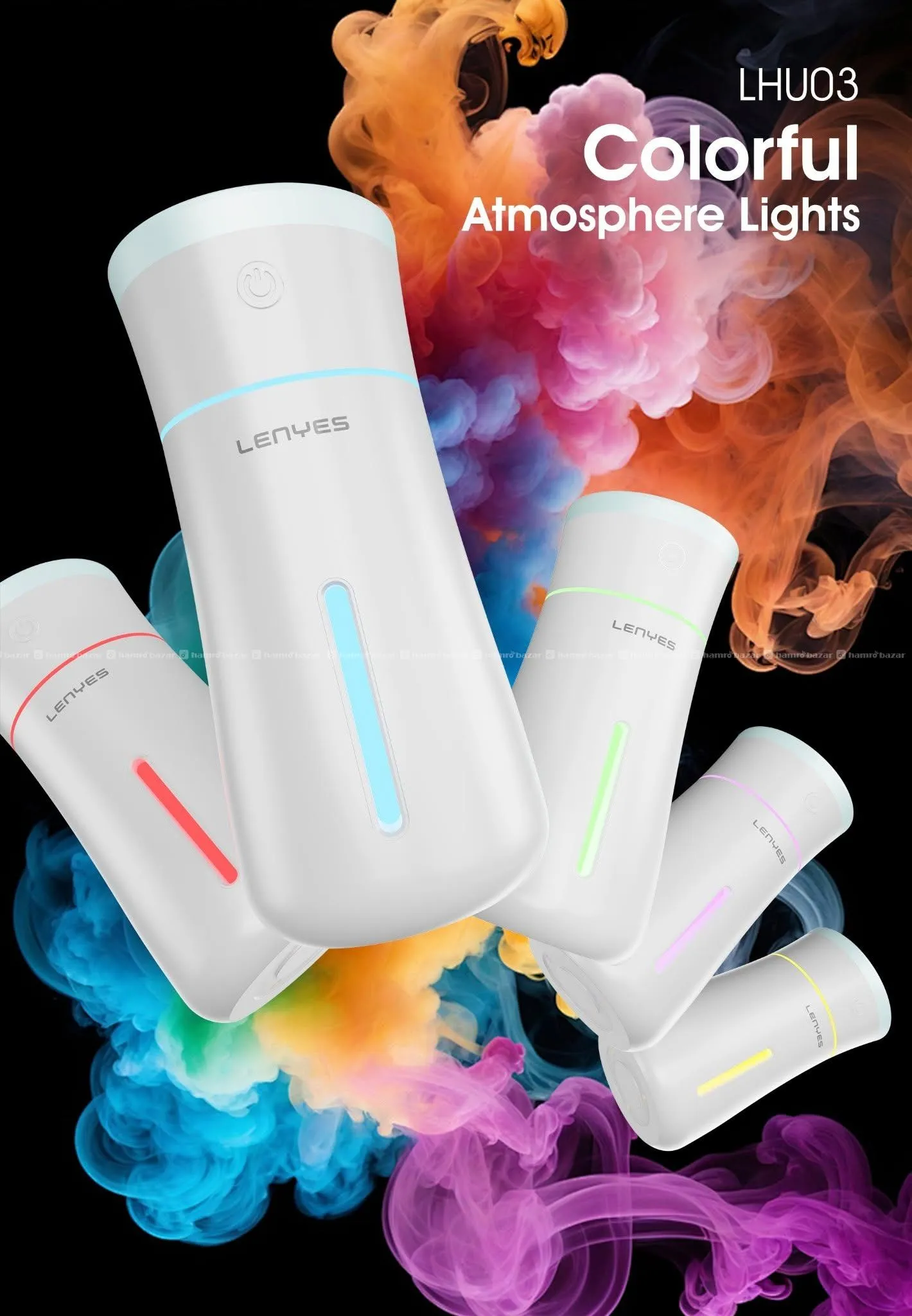 Air Humidifier & Aroma Diffuser 4