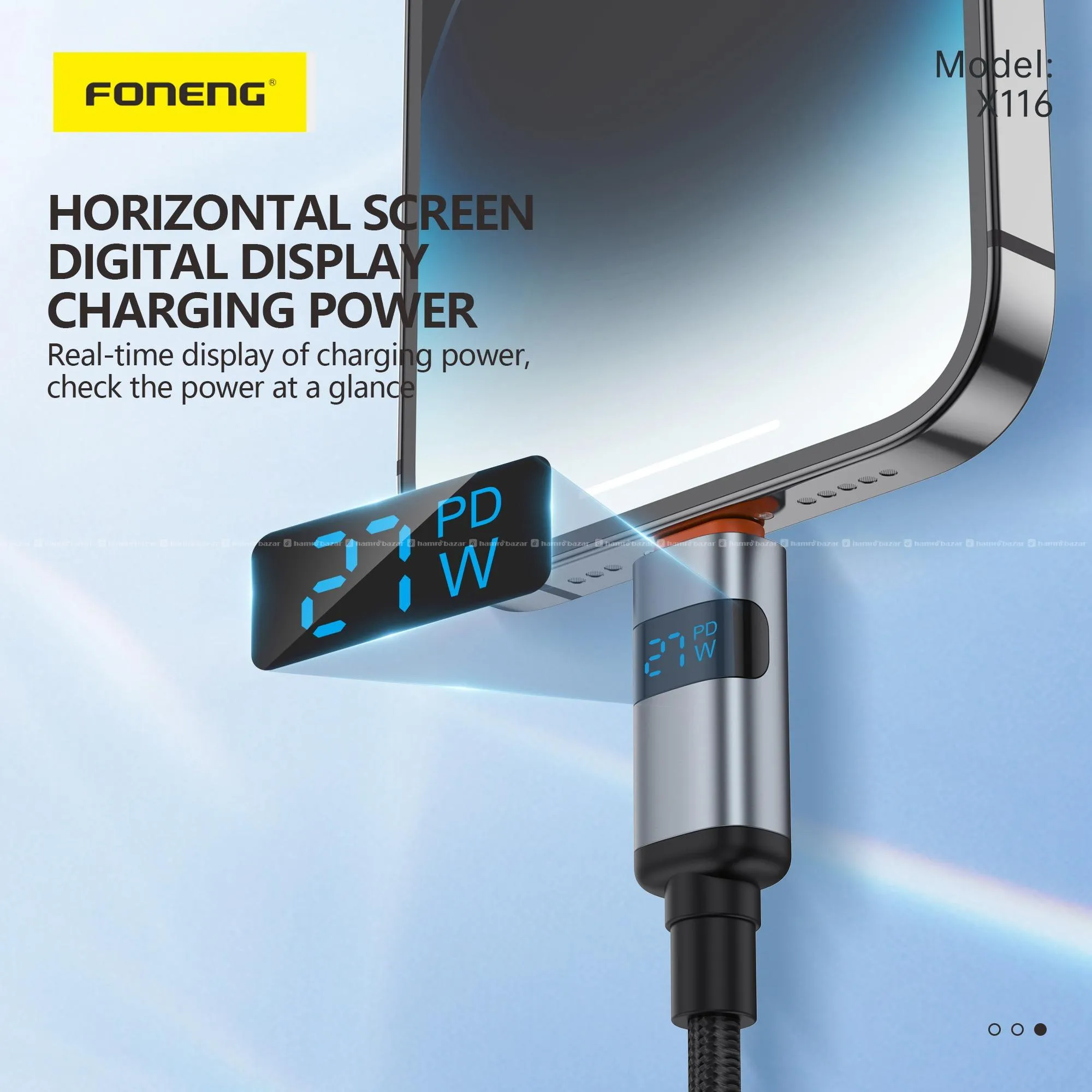 Fast Charging Data Cable 100W 3
