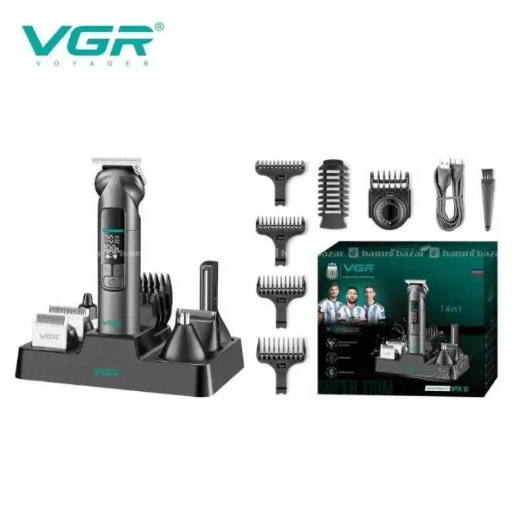 VGR V-096 IPX PROFESSIONAL HAIR TRIMMER 14 IN 1 3
