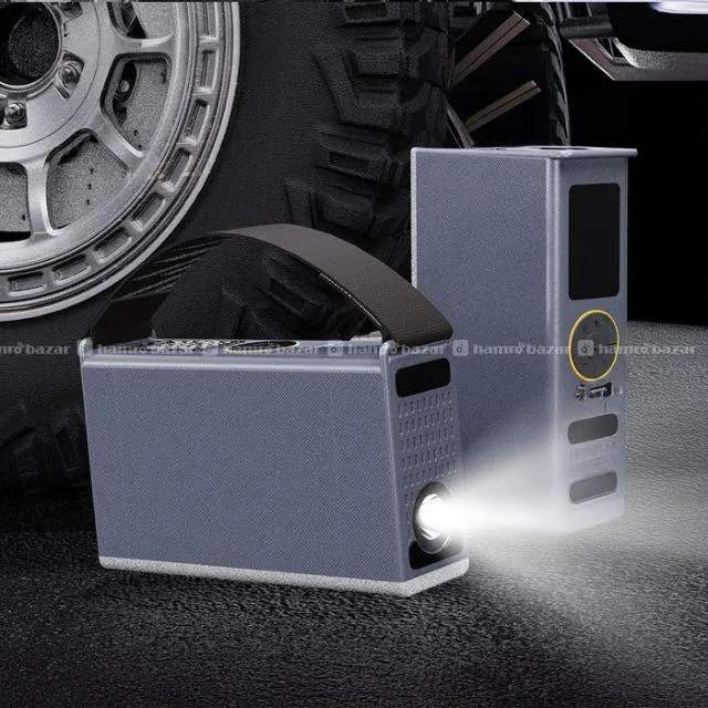 Jump Starter with Air Compressor 12V Car 5