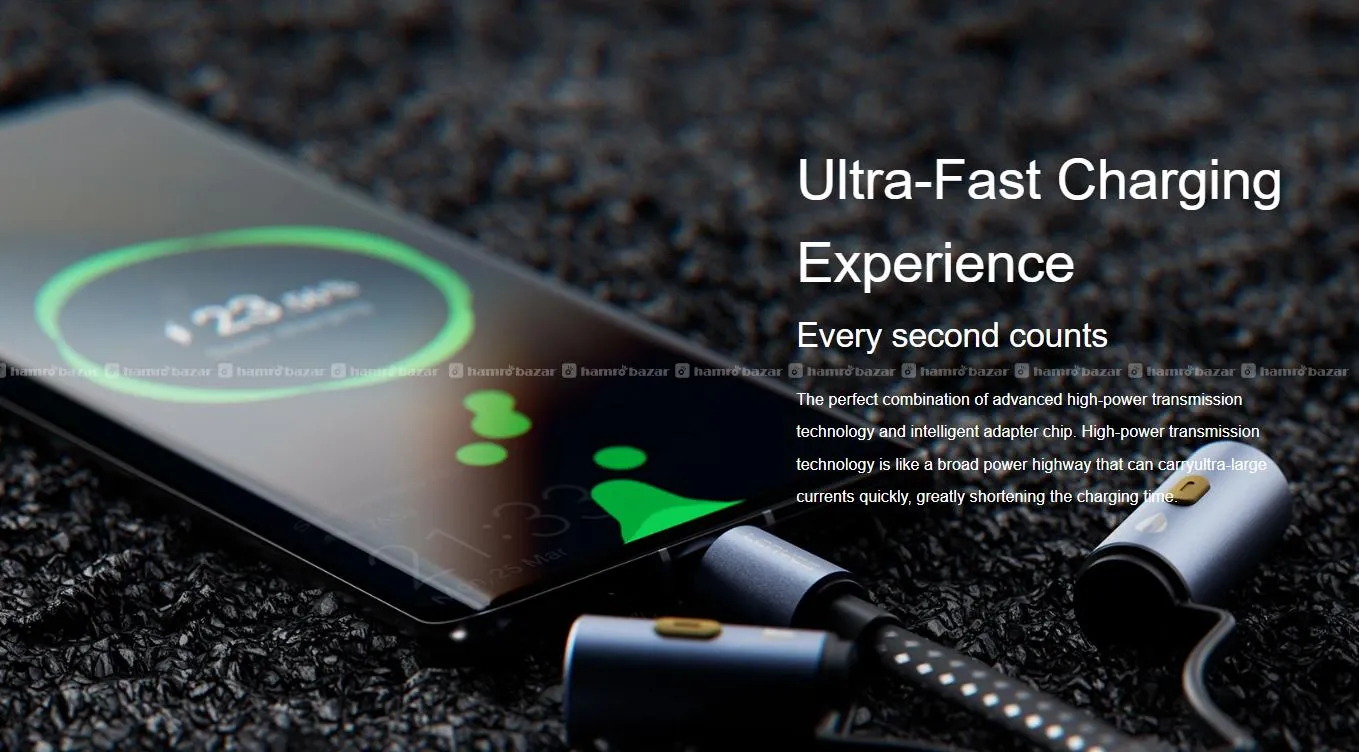Braided Data Cable 6-in-1 60W Fast Charging 8