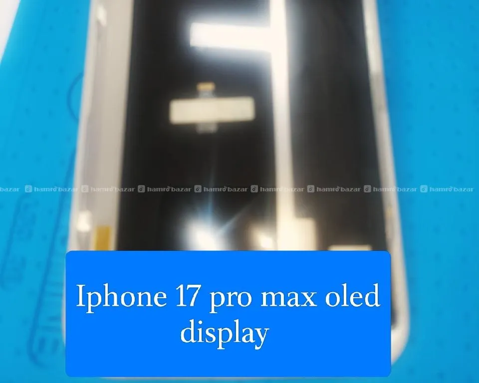 Iphone 17pro max ko display change garinxa oled ma 2