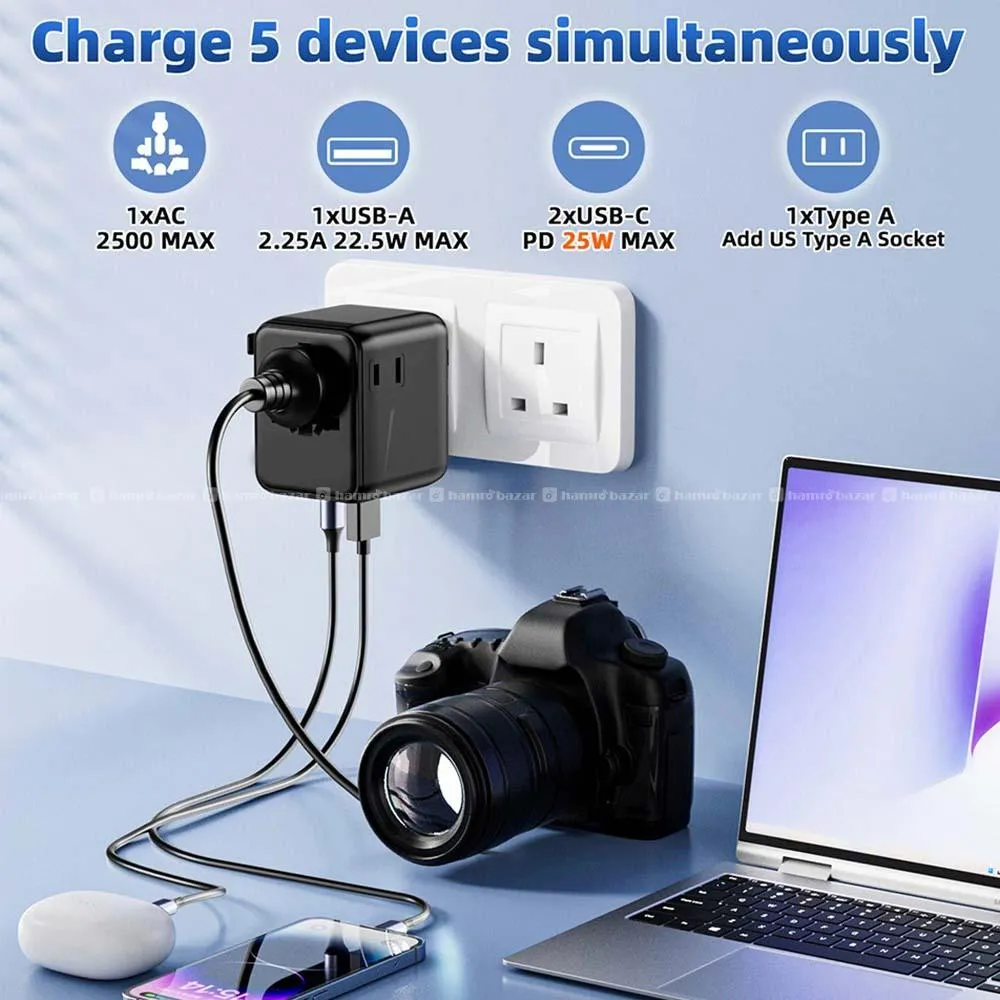 Charging Adapter 25W Universal for Travels 4