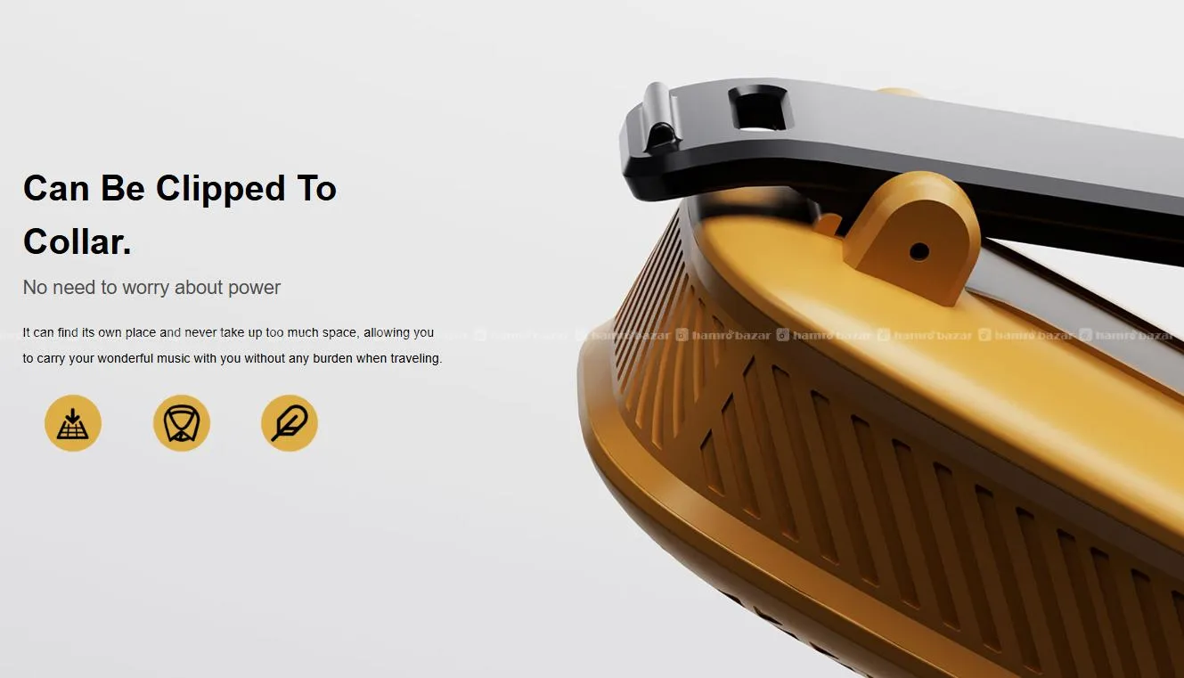 Bluetooth Speaker Clip-On | Lenyes S232 2