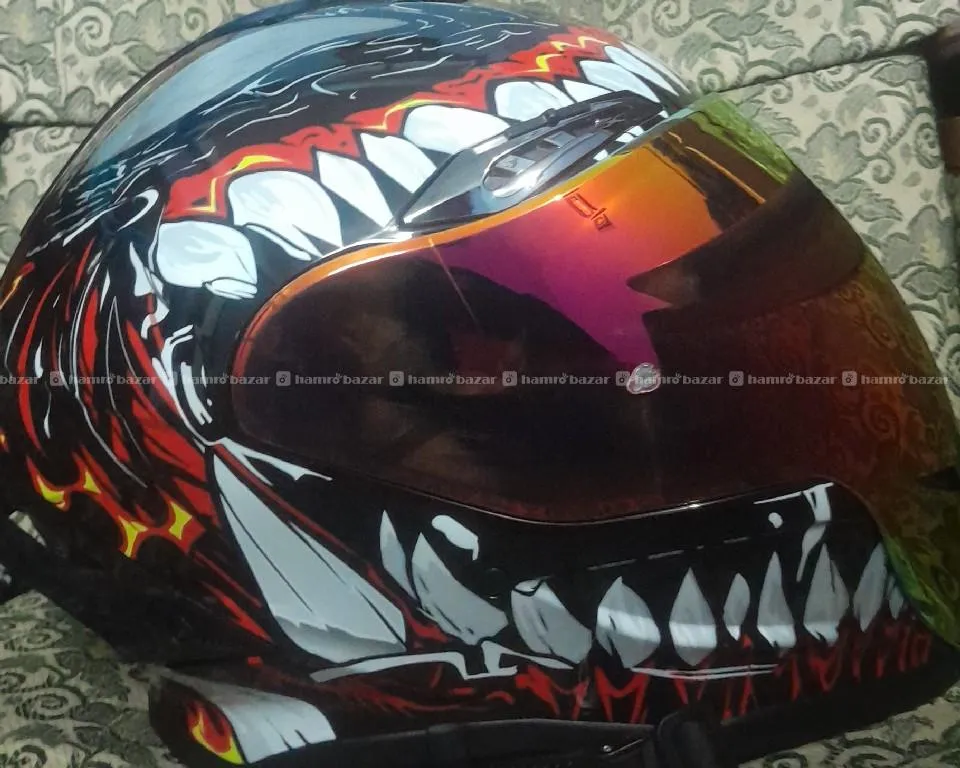 BULL Full Face Helmet (Venom Edition) 2