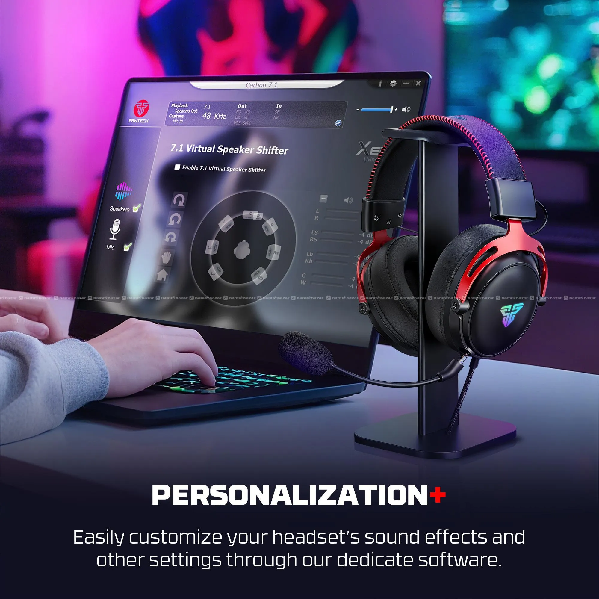 Fantech HG31 7.1 Gaming Headphone With Warrenty 3