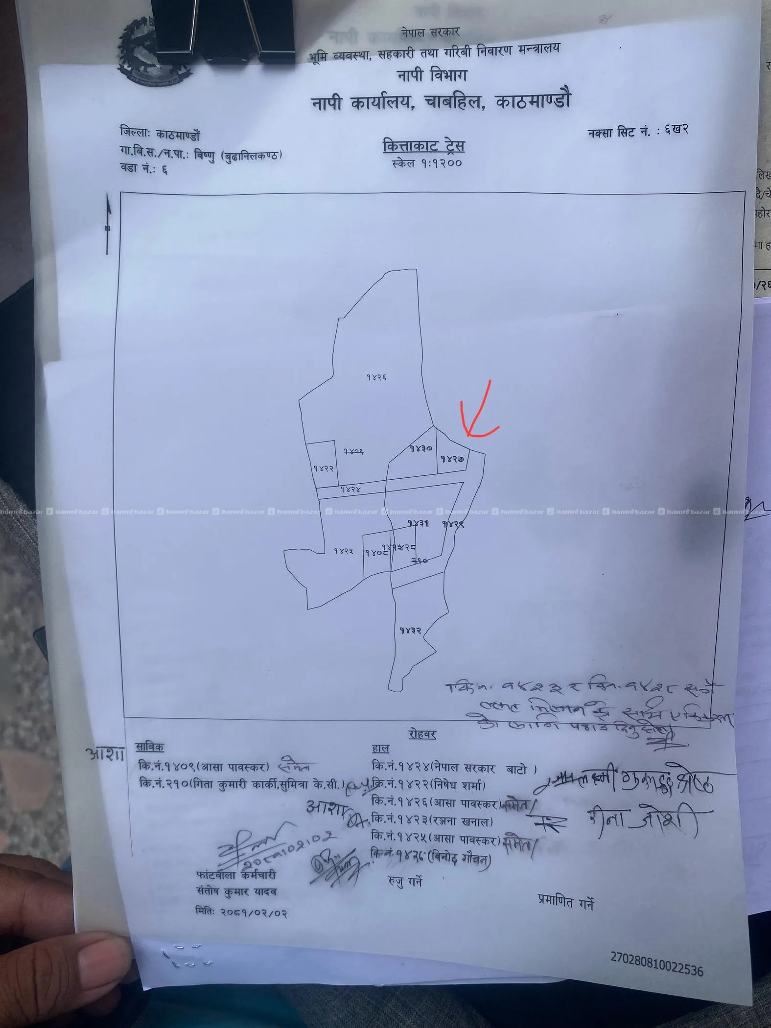 बिस्नु बुढ़ानीलकण्ठ 6 ख राम्रो जग्गा 6