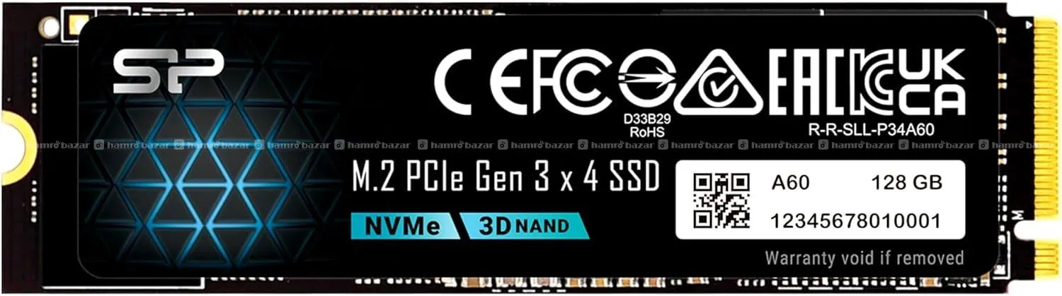 Silicon Power P34A60 256gb nvme 4
