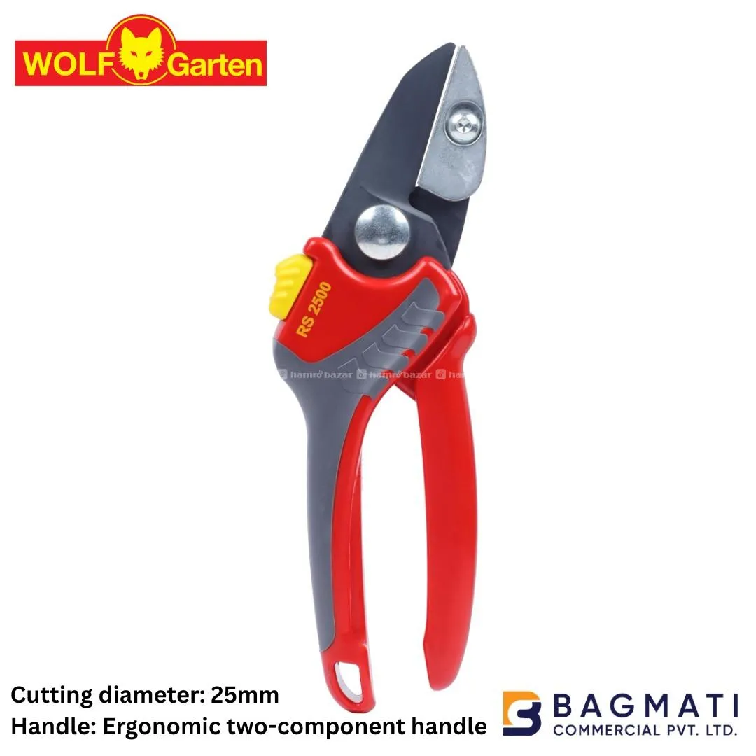 Wolf Garten Frontyard Anvil Shear SecateurRS 2500 4