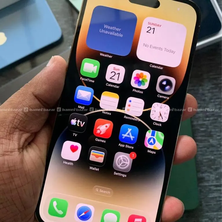 iphone 14 pro max 128 gb
90% battery health box 4