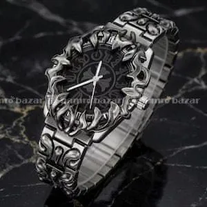 Baramon gothic chrome heart watch 3