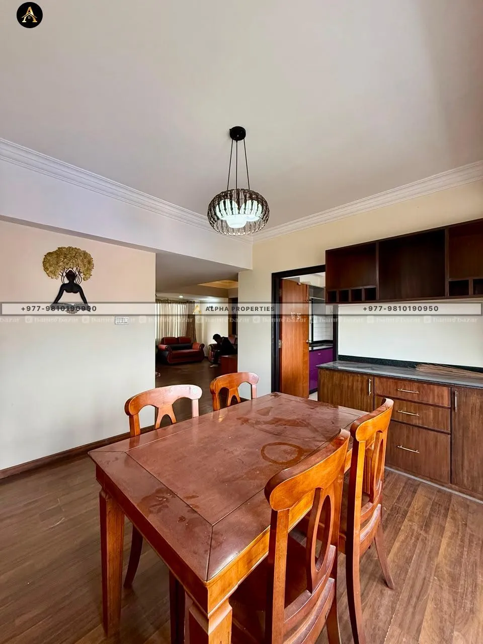 CHANDOL | 3 BHK FURNISHED APARTMENT FOR RENT 2