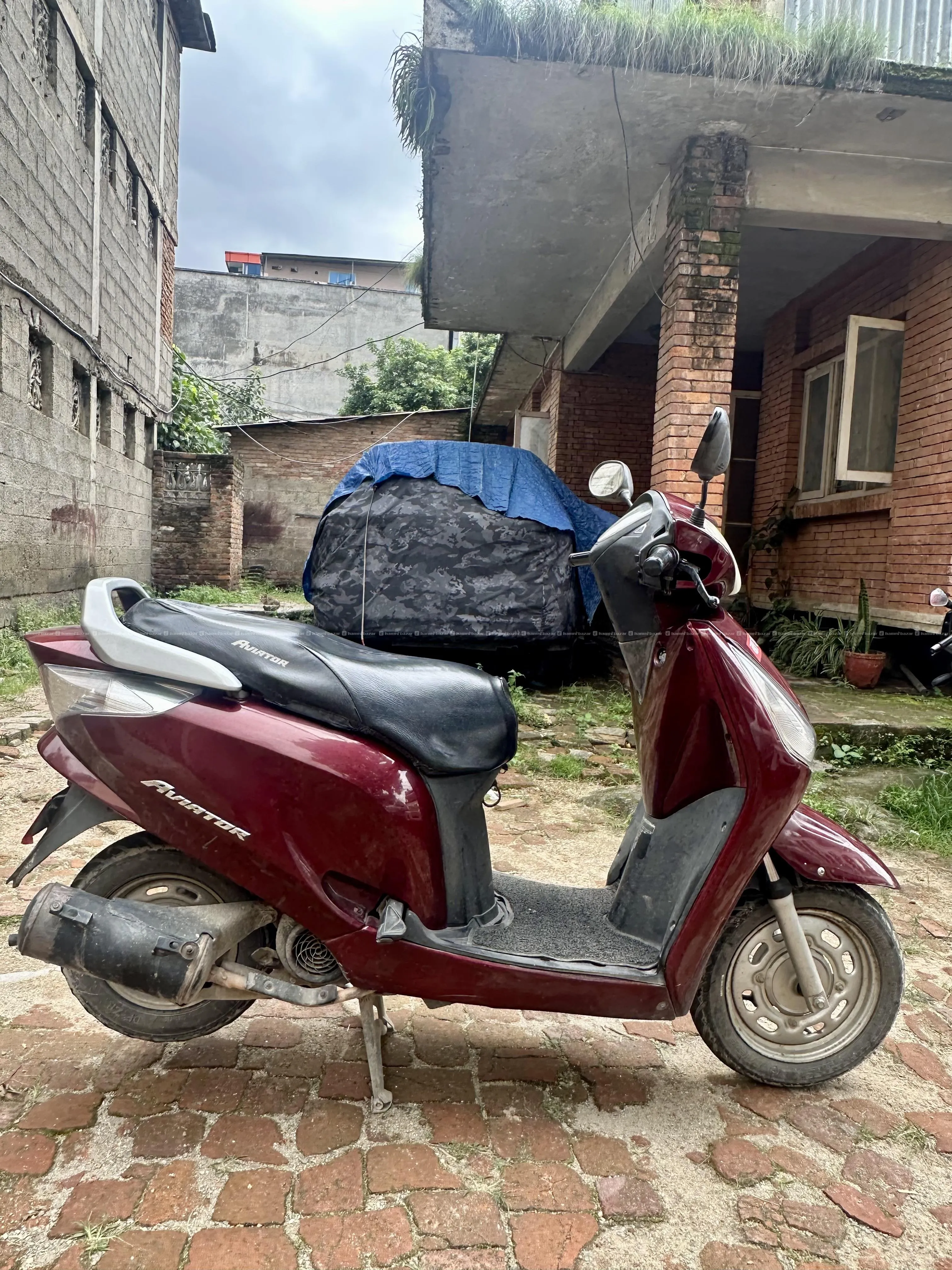 Honda Aviator 110cc (Maroon) 3