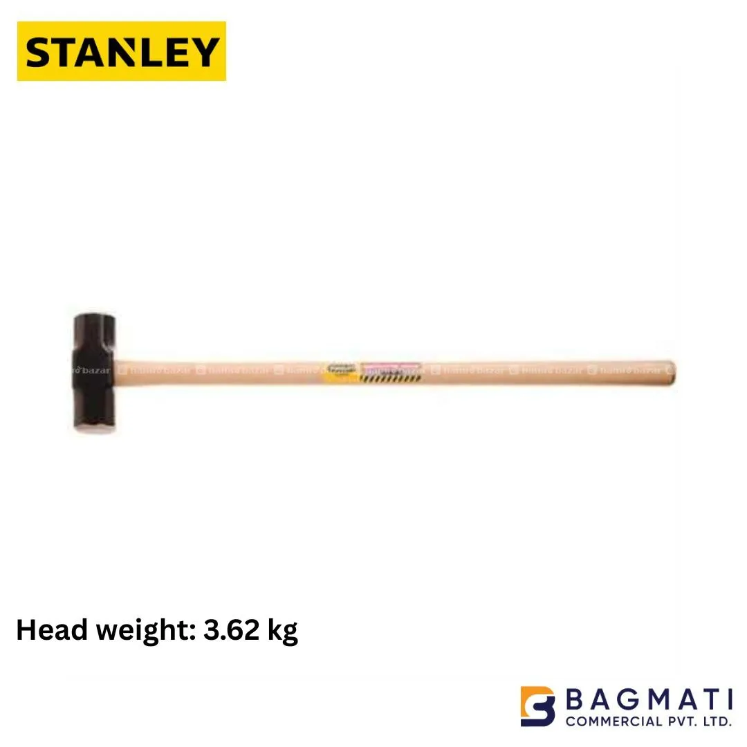 Stanley Sledge Hammer Hickory Handle -3.62 Kg 4